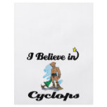 i believe in cyclops flyer design
