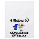 i believe in dental floss custom flyer