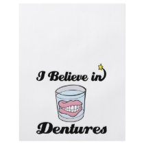 i believe in dentures full color flyer