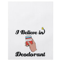i believe in deodorant full color flyer
