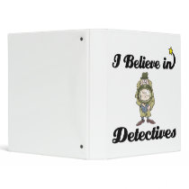 i believe in detectives 3 ring binder