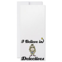i believe in detectives rack card template