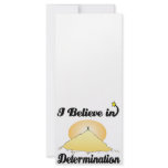 i believe in determination custom rack cards
