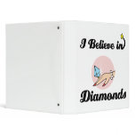 i believe in diamonds 3 ring binders