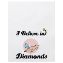 i believe in diamonds flyer design