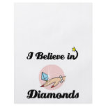i believe in diamonds flyer design