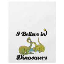 i believe in dinosaurs flyer design