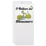 i believe in dinosaurs custom rack cards