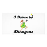 i believe in Dionysus Photo Greeting Card