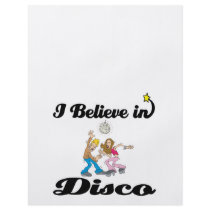 i believe in disco flyer