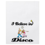 i believe in disco flyers