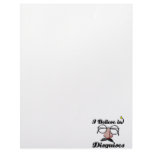i believe in disguises letterhead design