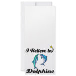 i believe in dolphins custom rack cards
