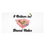 i believe in donut holes photo card
