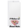 i believe in donut holes rack card design