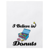 i believe in donuts personalized flyer
