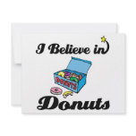 i believe in donuts invitation