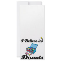 i believe in donuts custom rack card