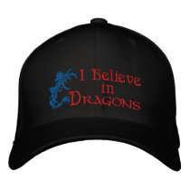 I Believe in Dragons Baseball Cap