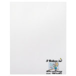 i believe in drawing on walls custom letterhead