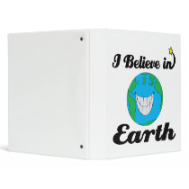 i believe in earth 3 ring binders