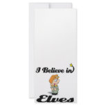 i believe in elves custom rack card