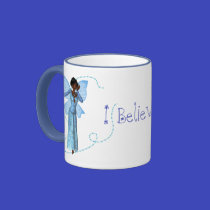 I Believe In Fairies Blue Fairy Goddess Mug