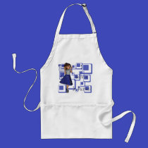 I Believe In Fairies Blue Fairy Princess Apron