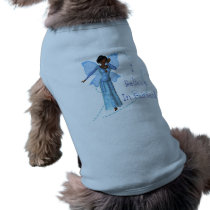 I Believe In Fairies Blue Goddess Dog Shirt pet clothing by ebcullen18 I Believe In Fairies Blue Goddess Dog Shirt pet clothing