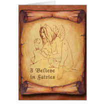 I Believe in Fairies card