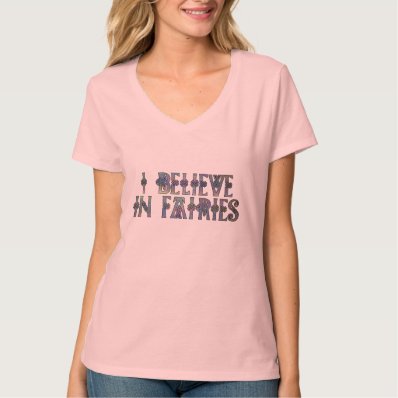 I Believe In Fairies Celtic Knot Design T Shirt