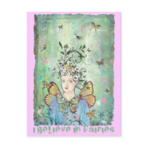 I believe in fairies postcards