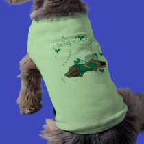 I Believe In Fairies Sleeping Fairy Shirt pet clothing