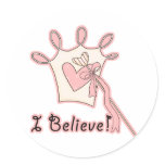 I Believe in Fairies stickers