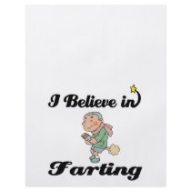 i believe in farting custom flyer