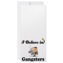 i believe in gangsters rack card design