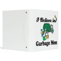 i believe in garbage men binders