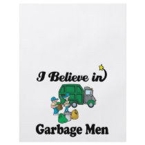 i believe in garbage men full color flyer