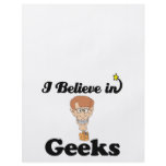 i believe in geeks flyers