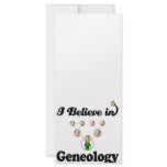 i believe in geneology rack cards