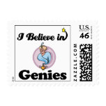 i believe in genies stamp