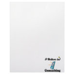 i believe in geocaching letterhead