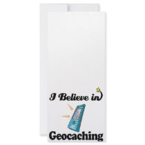 i believe in geocaching rack card