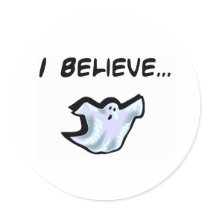 I Believe in Ghosts stickers