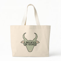 I Believe in Goats bags