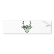 I Believe in Goats bumper stickers