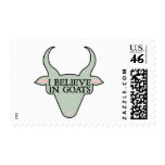 I Believe in Goats Postage Stamps