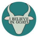I Believe in Goats stickers by ThePhilosopher I Believe in Goats stickers