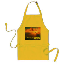 I Believe in God Aprons
