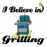 i believe in grilling photo sculpture
